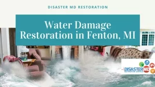 Professional Water Removal Services in Fenton - Disaster MD