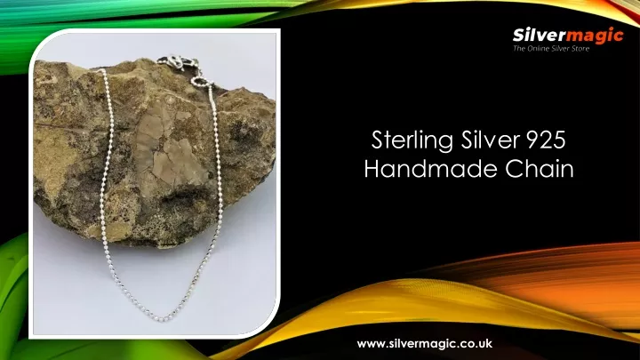 sterling silver 925 handmade chain