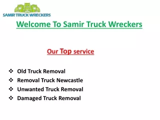 Unwanted Truck Removal