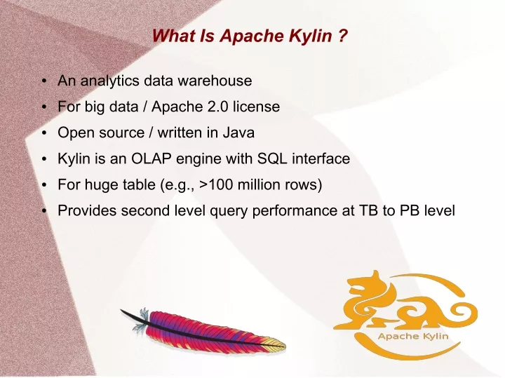 what is apache kylin