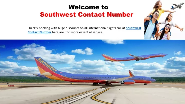 welcome to southwest contact number