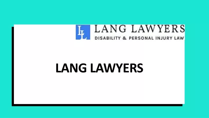 lang lawyers