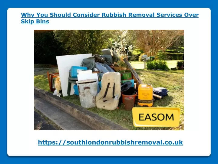 why you should consider rubbish removal services