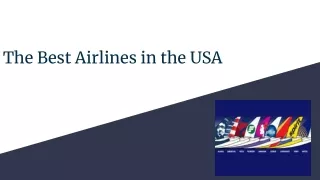 The Best airlines in USA