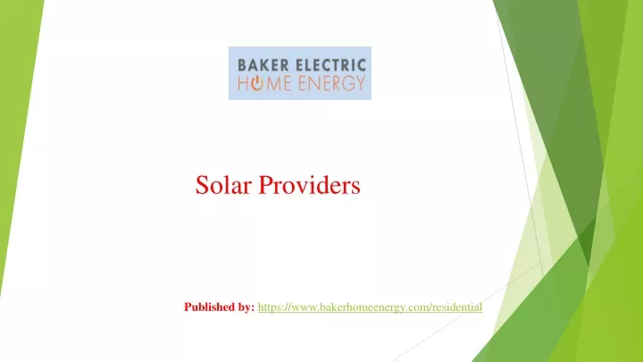 solar providers