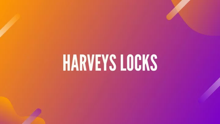 h a rveys locks