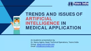 trends and issues of artificial intelligence