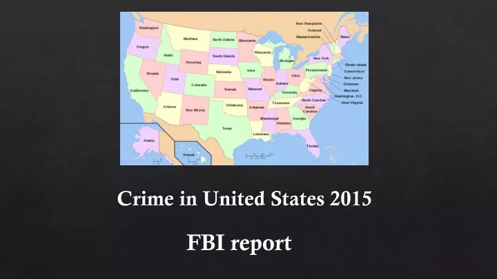 fbi report