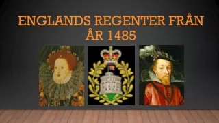 englands regenter fr n r 1485