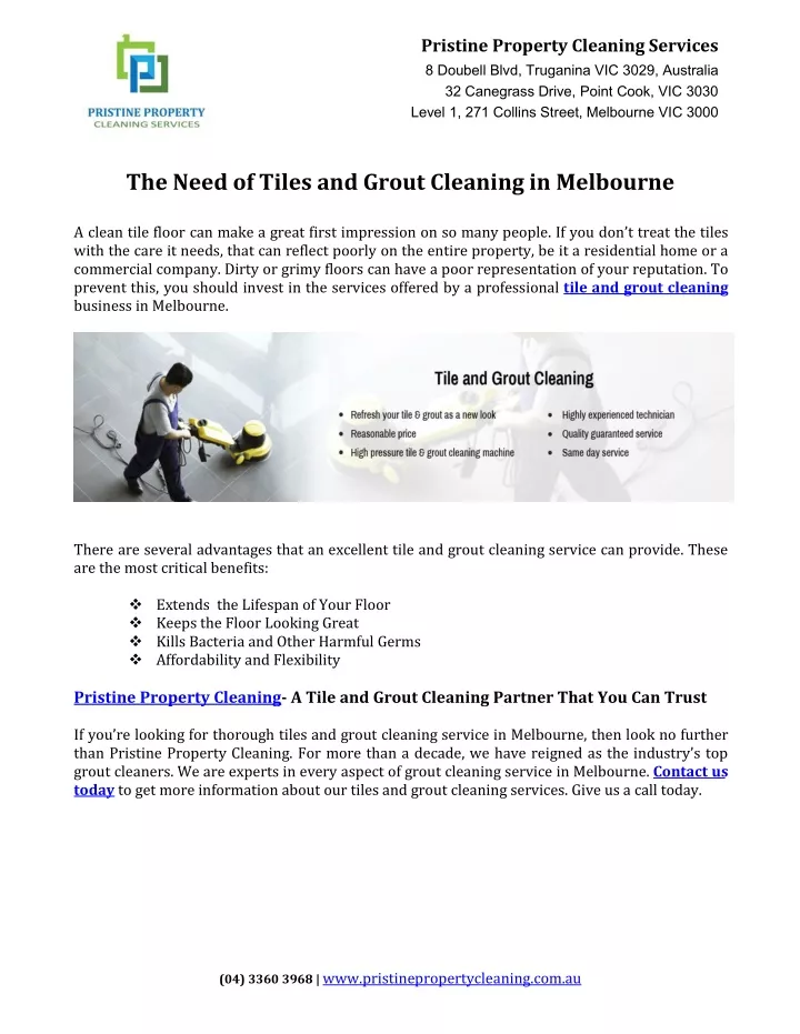 pristine property cleaning services 8 doubell
