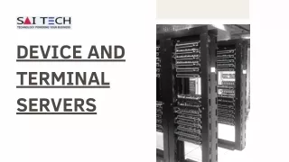 device and terminal servers