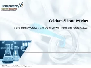 calcium silicate market
