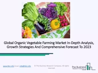 Global Organic Vegetable Farming Market Insights – Forecast To 2023