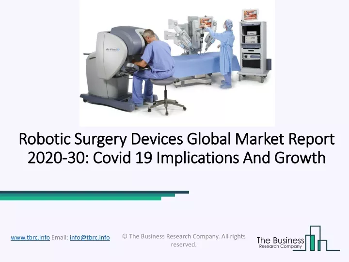 robotic surgery robotic surgery devices 2020 2020