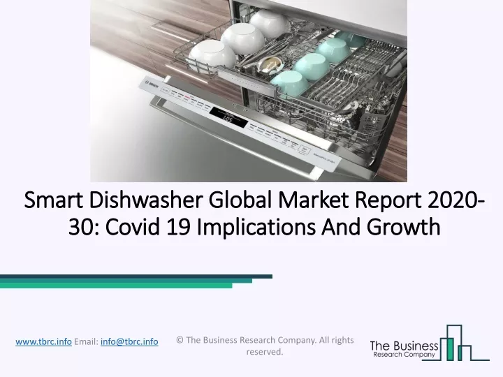 smart smart dishwasher dishwasher global market