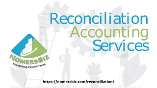 Reconciliation Accounting Services | NomersBiz