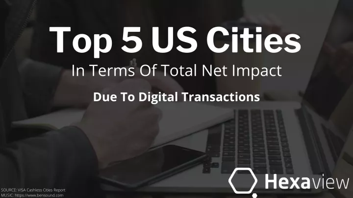 top 5 us cities in terms of total net impact