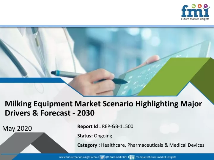 milking equipment market scenario highlighting