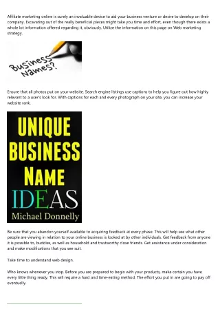 affiliate marketing online is surely