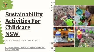 Main Sustainability Activities For Childcare NSW | Tips For Overall Development Of Kids