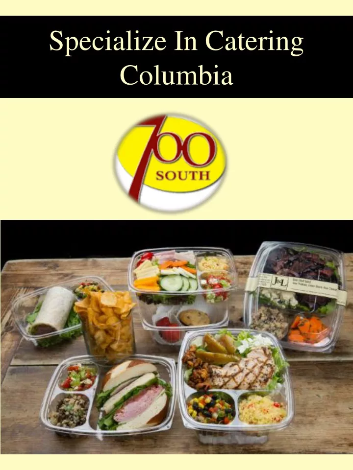 specialize in catering columbia