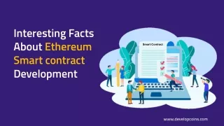 interesting facts about ethereum smart contract