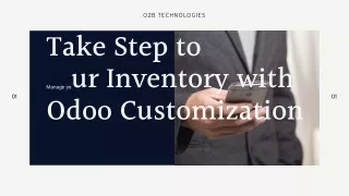 Take Step to Manage your Inventory with Odoo Customization