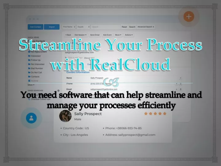 streamline your process with realcloud