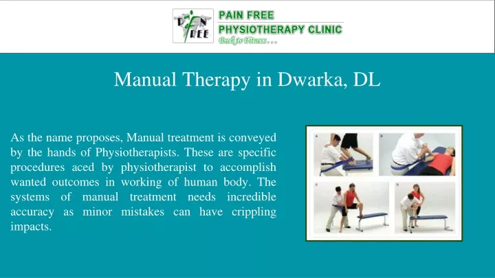 manual therapy in dwarka dl