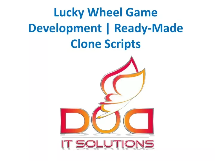 lucky wheel game development ready made clone scripts