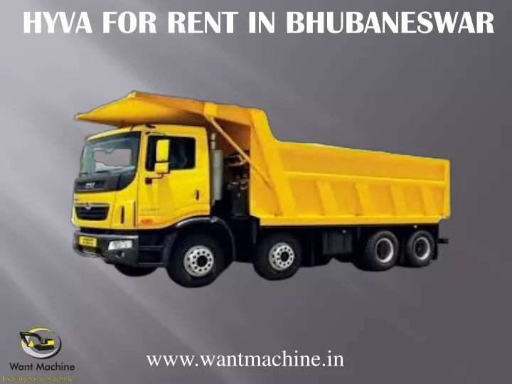 hyva for rent in bhubaneswar