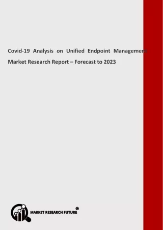 covid 19 analysis on unified endpoint management