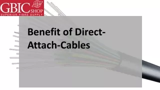 Purchase the high- quality OSFP Breakout Direct Attach Kabel online with Gbic-shop.de!!