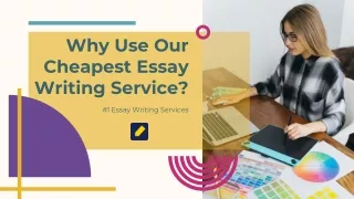 why use our cheapest essay writing service