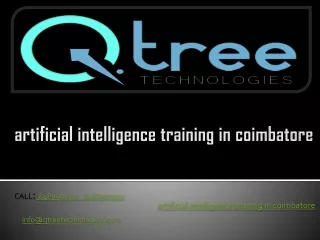 Artificial Intelligence Training in Coimbatore | AI Course in Coimbatore