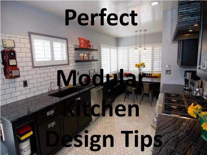 perfect modular kitchen design tips