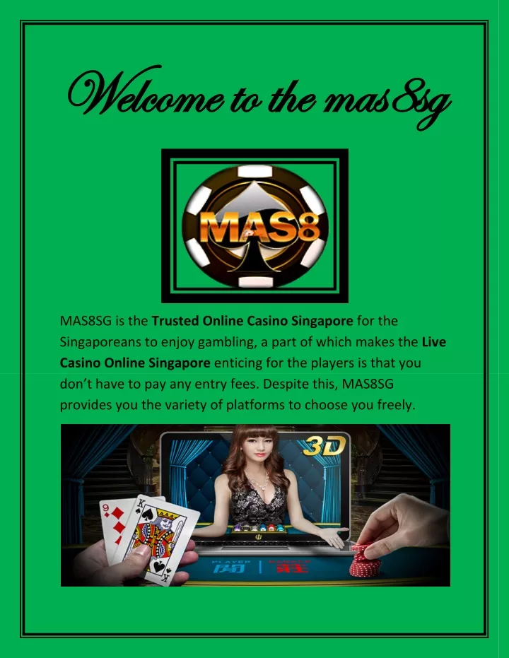 welcome to the mas8sg welcome to the mas8sg