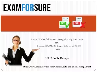 Pass Amazon ML-SC01 exam easily with questions and answers pdf