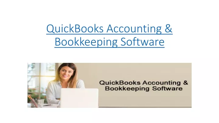 quickbooks accounting bookkeeping software