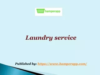 Laundry service