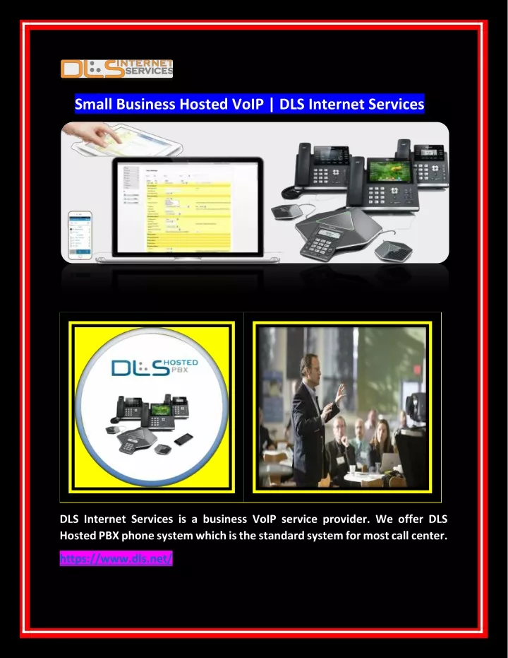 small business hosted voip dls internet services