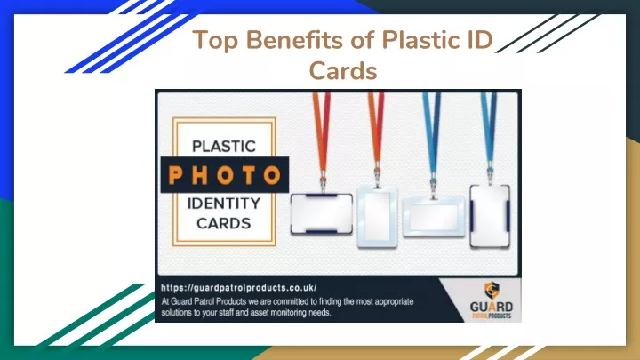 top benefits of plastic id cards