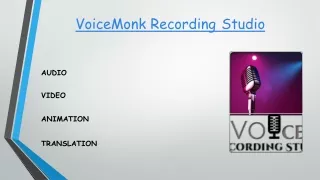 One of the best Online Voice Over Artists or Services at a good price