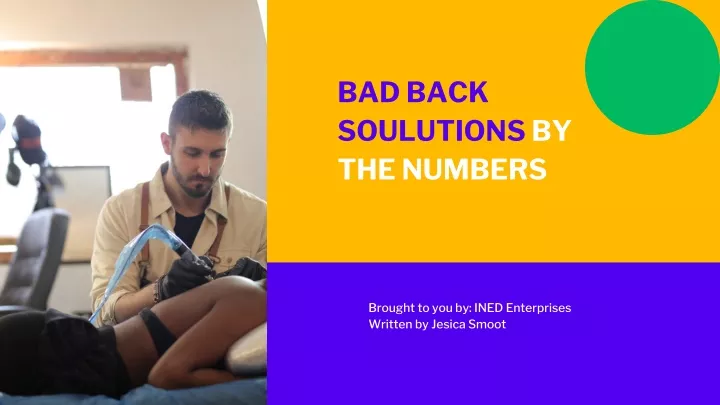 bad back soulutions by the numbers