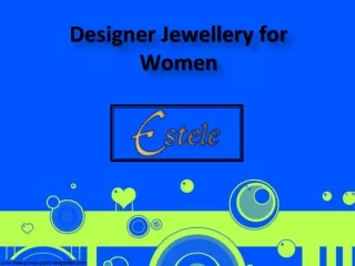 Buy Imitation Fashion Jewelry Online, Designer Jewellery for Women  -  Estele.co