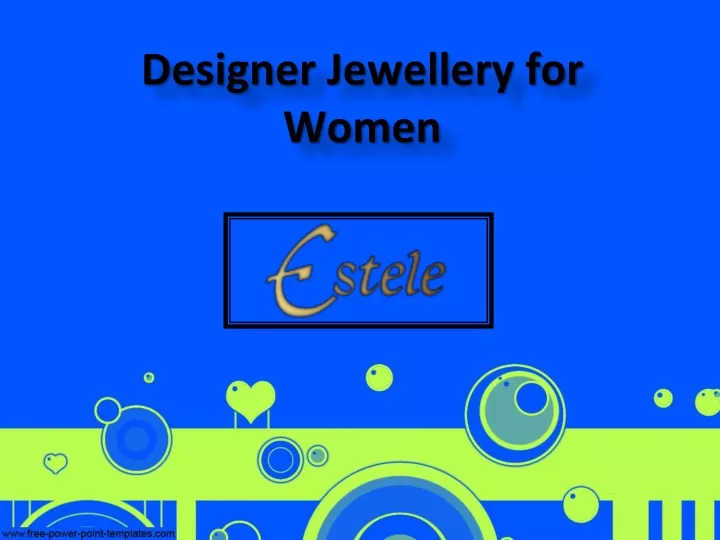 designer jewellery for women