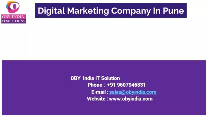 digital marketing company in pune