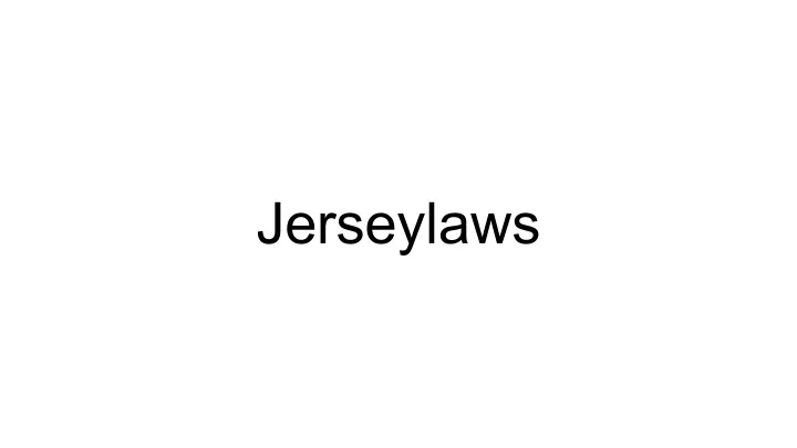 jerseylaws