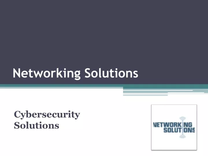 networking solutions