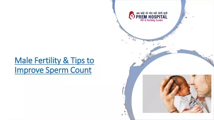 male fertility tips to improve sperm count